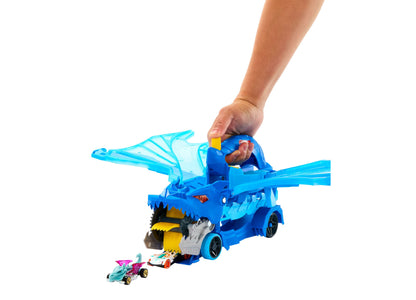 Hot Wheels Ultimate Dual Dragon Transporter Toy Cars