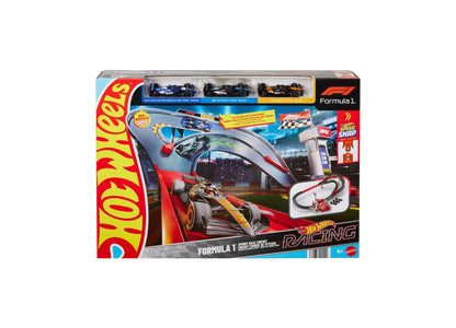 Hot Wheels 1:64 Racing Formula 1 Sprint Race Circuit Track Set with Die-Cast Cars