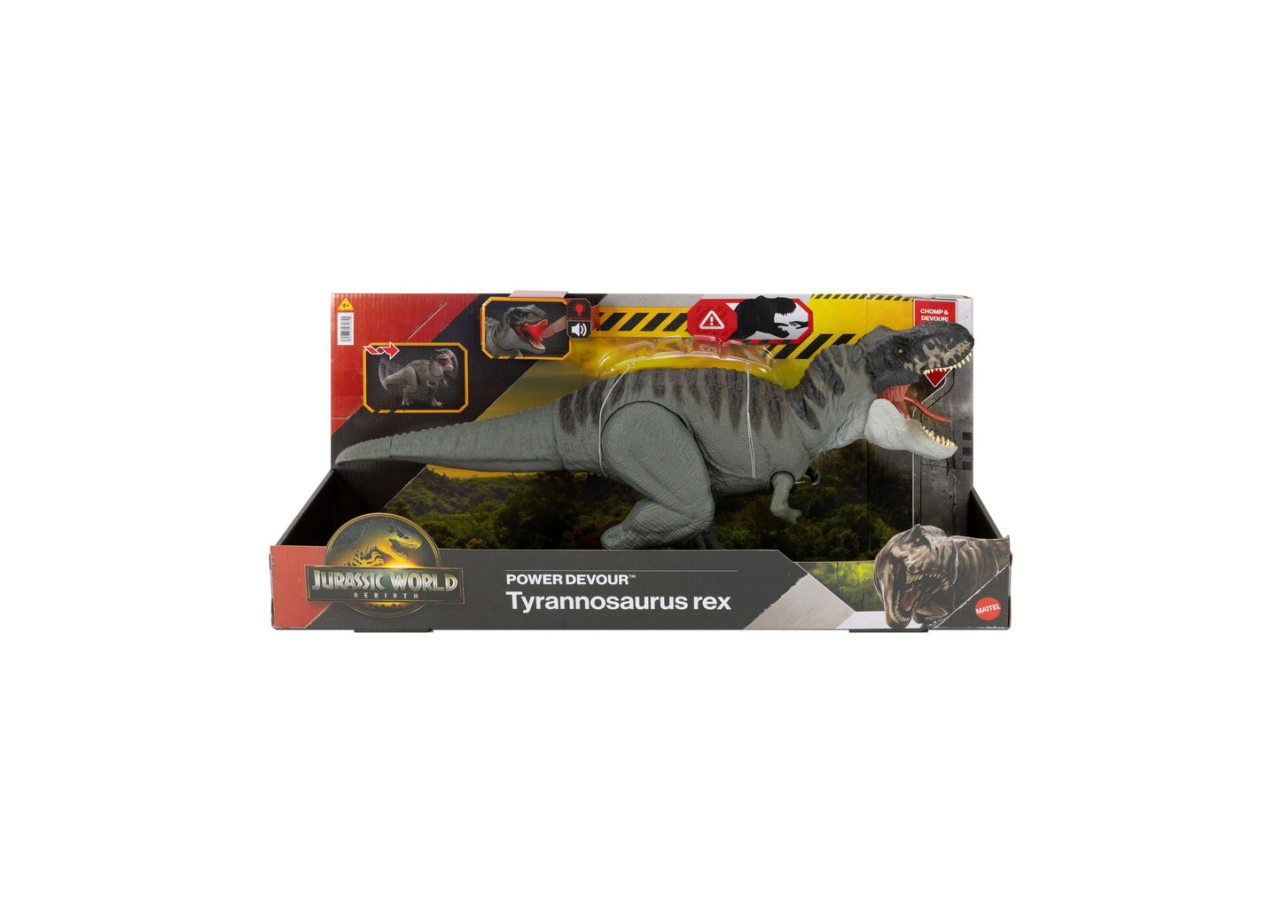 Jurassic World Rebirth Power Devour Tyrannosaurus Rex Dinosaur Figure