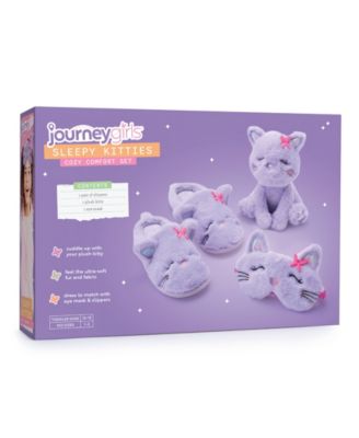 Journey Girls Sleepy Kittie Cozy Comfort Set for Toddlers and Kids