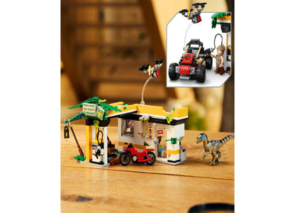 LEGO Jurassic World Raptor Titanosaurus Tracking Mission 76973 - 582 Pieces