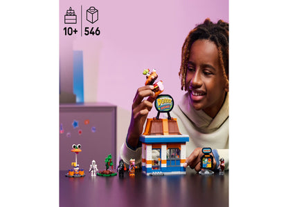 LEGO Fortnite Durrr Burger Restaurant Building Set 546 Pieces - Kids Toy 77076