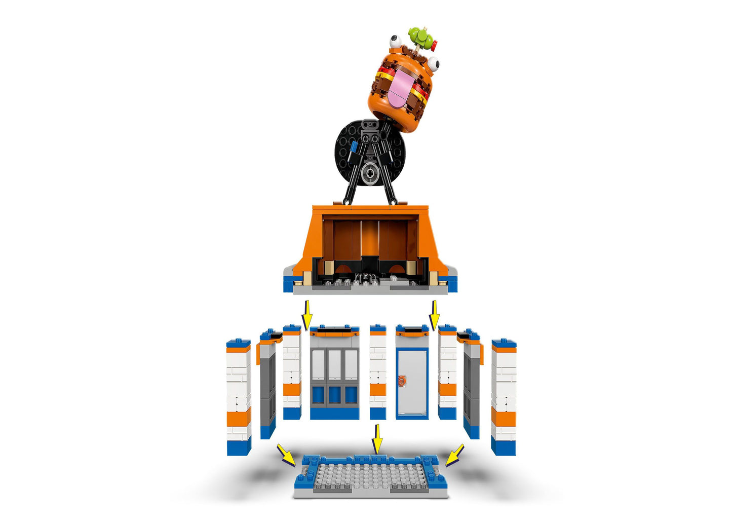 LEGO Fortnite Durrr Burger Restaurant Building Set 546 Pieces - Kids Toy 77076