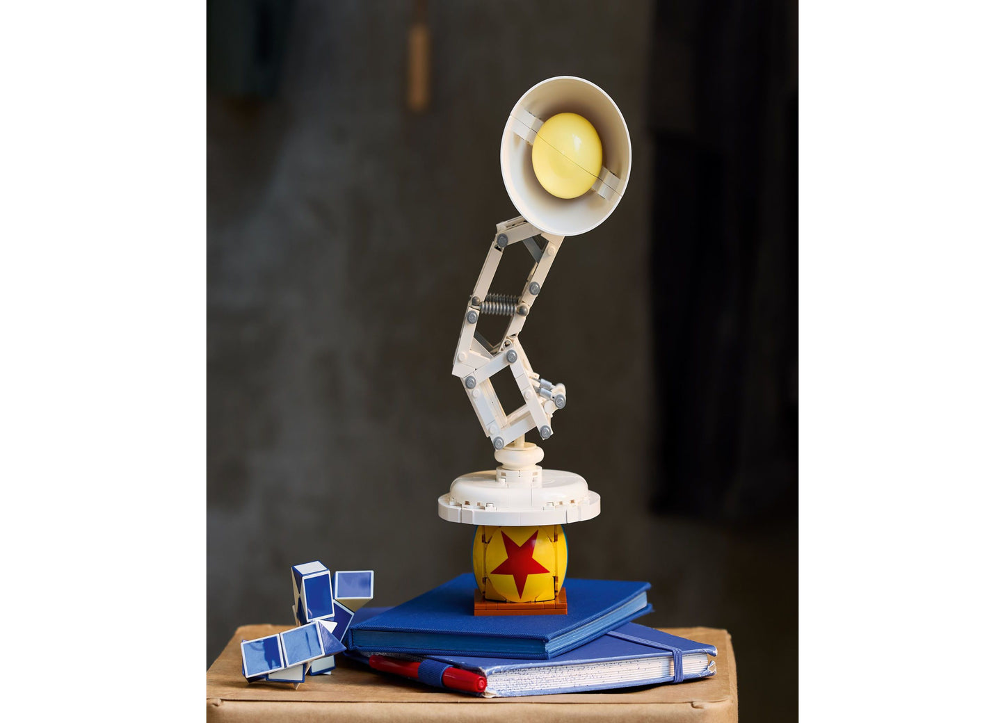 LEGO Ideas Disney Pixar Luxo Jr. Articulated Lamp Set - 613 Pieces