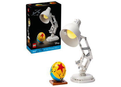 LEGO Ideas Disney Pixar Luxo Jr. Articulated Lamp Set - 613 Pieces