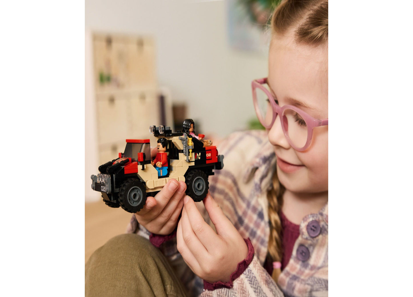 LEGO Jurassic World Raptor Off-Road Escape 76972 – 285 Pieces