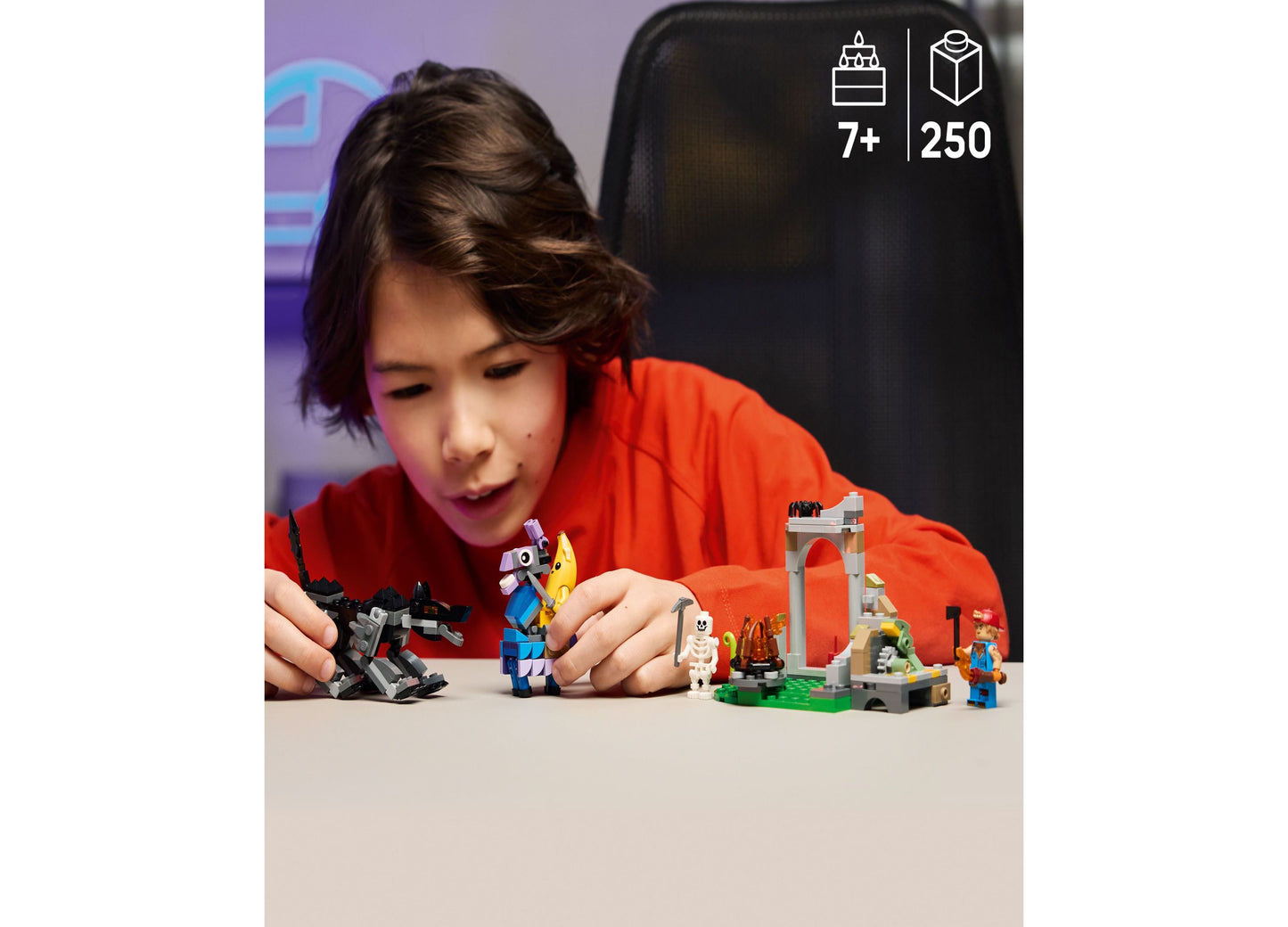 LEGO Fortnite Peely Sparkplug Camp Construction Set 250 Pieces