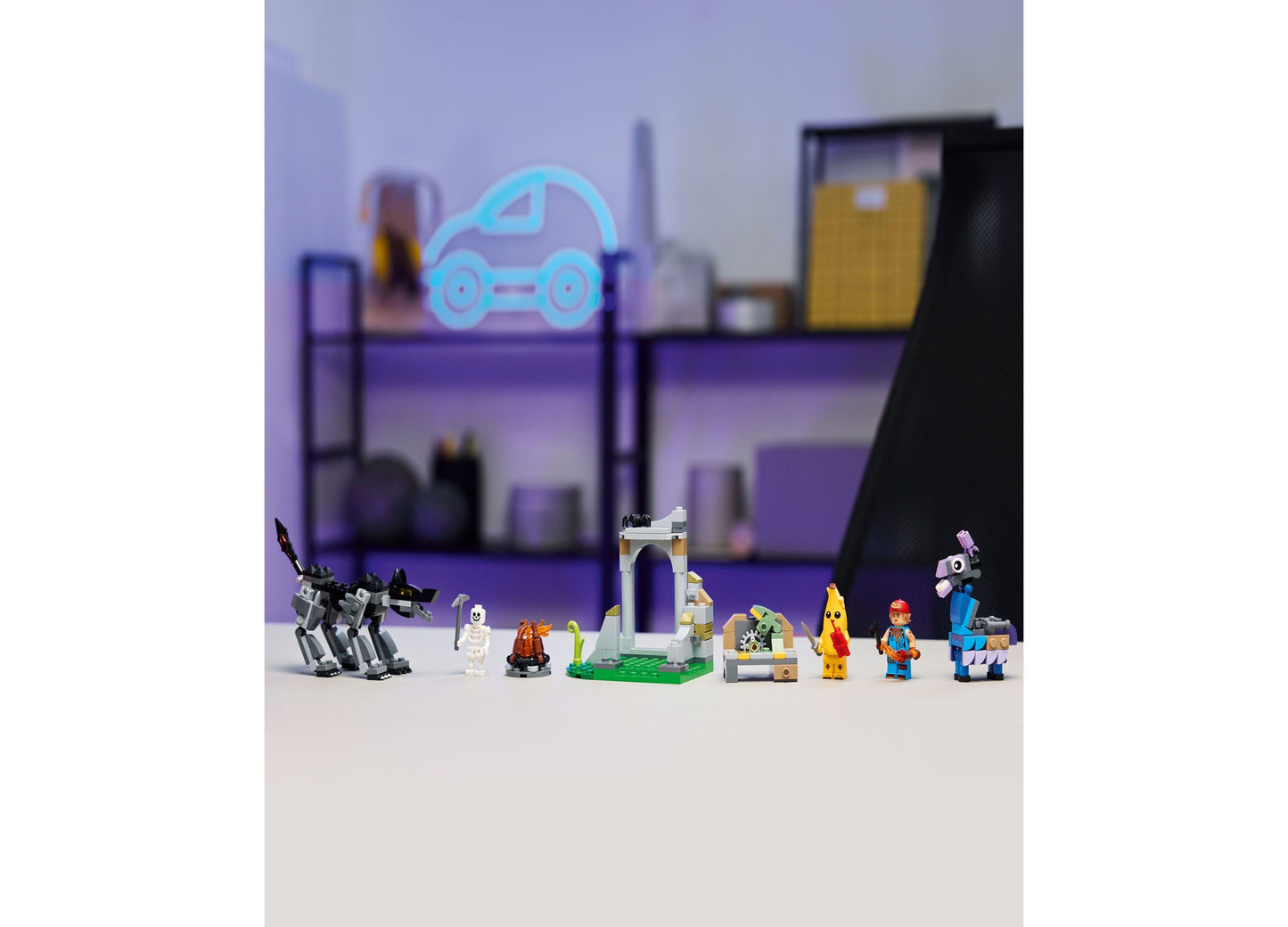 LEGO Fortnite Peely Sparkplug Camp Construction Set 250 Pieces