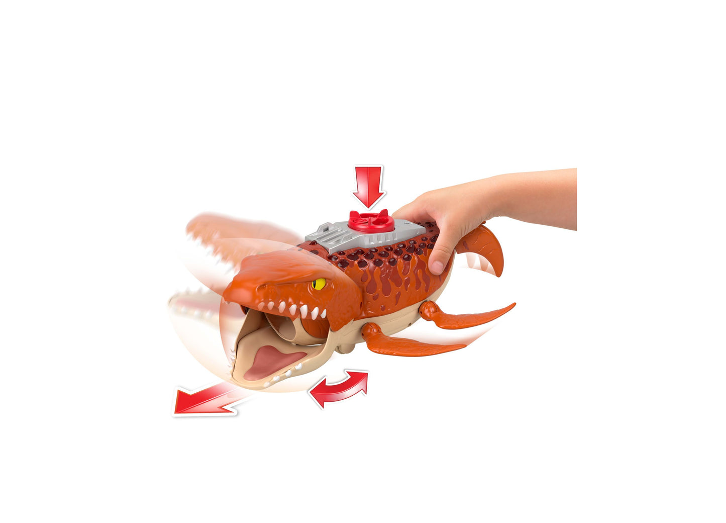 Imaginext Fisher-Price Jurassic World Rebirth Aquachomp Mosasaurus Playset