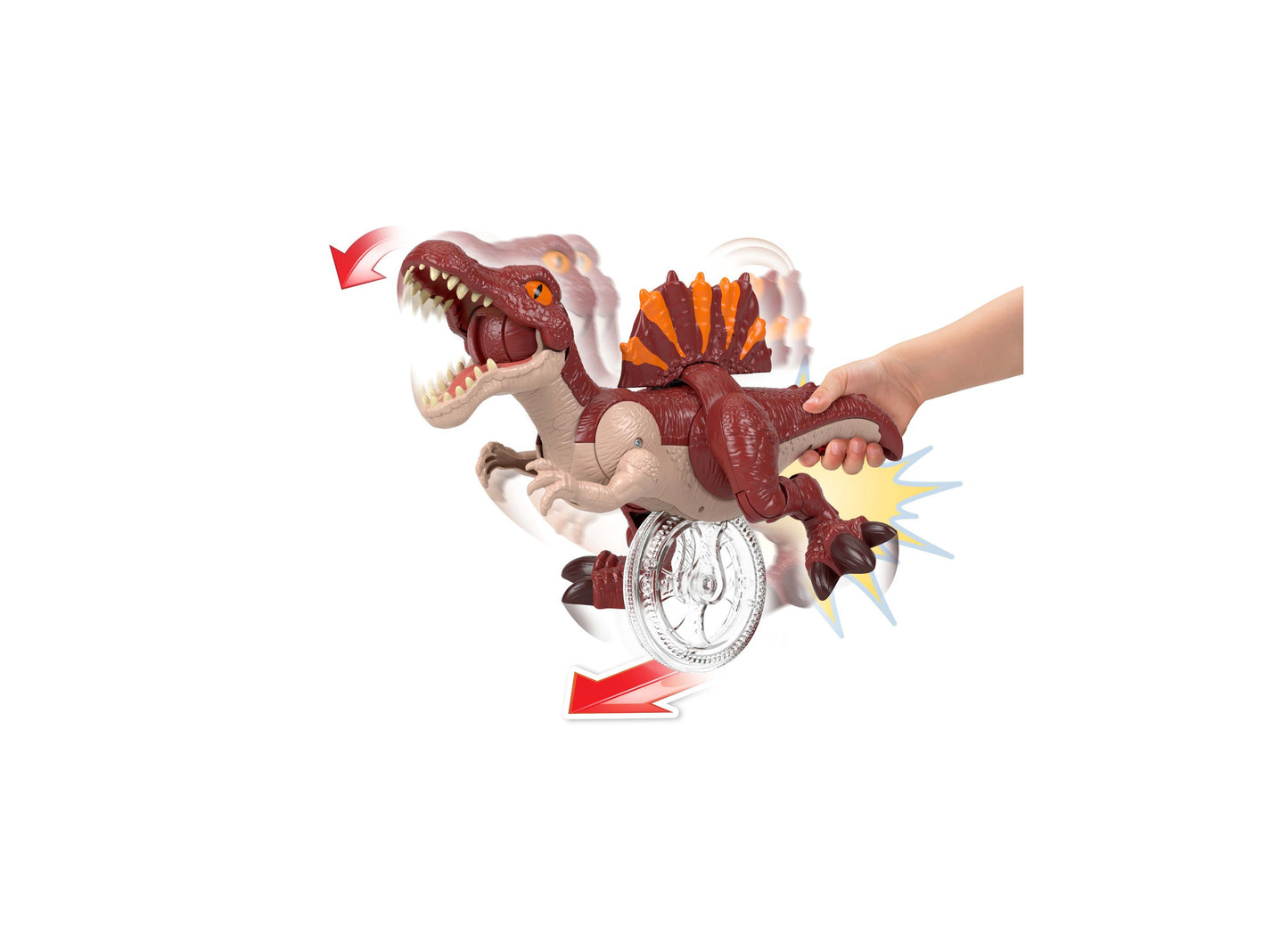 Imaginext Fisher-Price Jurassic World Rebirth Sprinting Spinosaurus - Action Figure