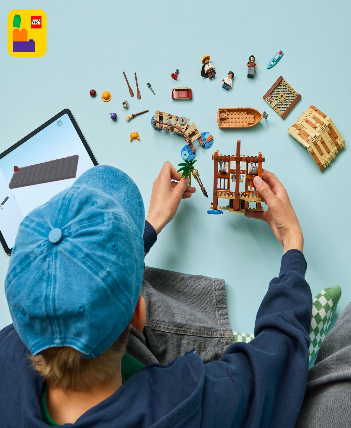 LEGO ONE PIECE Windmill Village Hut Adventure Set 299 Pieces - Model 75636