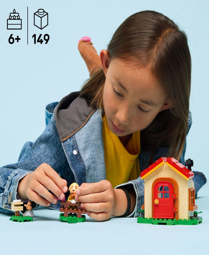 LEGO Animal Crossing Goldie's Cozy House Building Set 77058, 149 Pieces