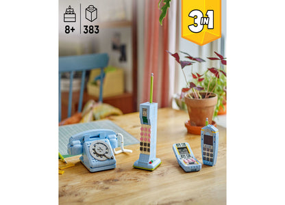 LEGO Creator 3-in-1 Retro Telephone Build Kit 31174 - 383 Pieces