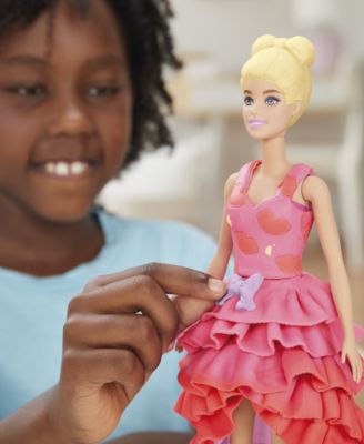 pink barbie dress for doll Pink'ed