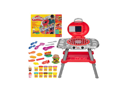 Play-Doh Sizzlin' Grill BBQ Playset with Sizzling Lights & Sounds