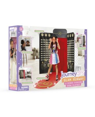 Journey Girls Glam Runway 4-Sided Fashion Show Playset – Toys