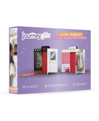 Journey Girls Glam Runway 4-Sided Fashion Show Playset – Toys