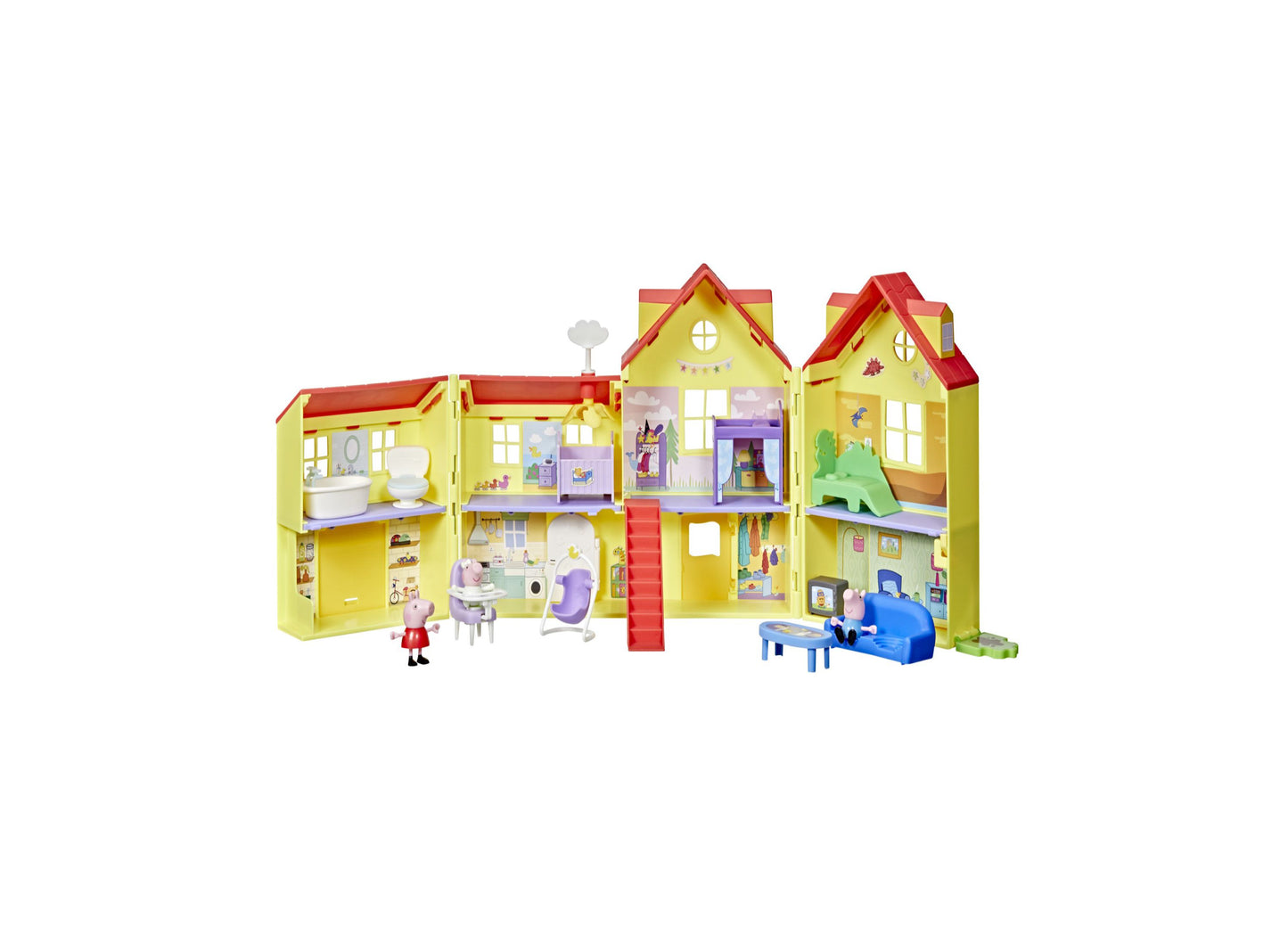 Peppa Pig's Big Family House Interactive Playset