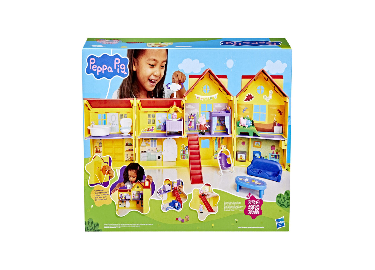 Peppa Pig's Big Family House Interactive Playset