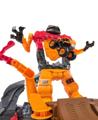 Monster Jam Smash Bot Playset with Exclusive Trucks