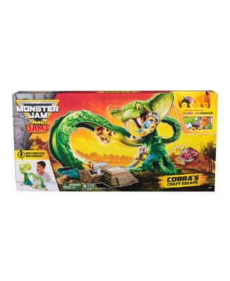 ミニカー Monster Jam Mini Cobra's Crazy Escape Monster Jam Mini Jams Cobra's Crazy Escape Playset – Toys