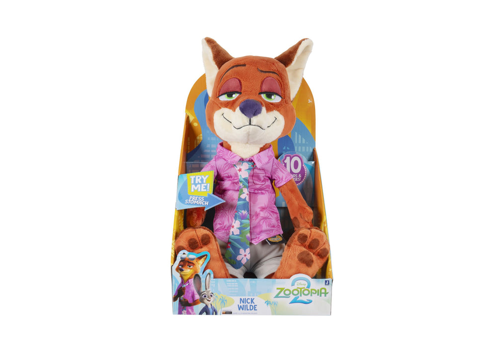 Zootopia 14 inch Talking Nick Wilde Plush Toy