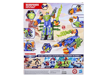 Transformers Cyberworld Scorponok Strike Battle Set