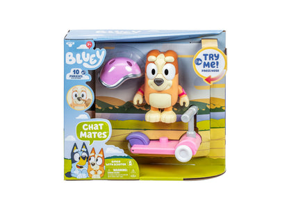 Bluey S13 Chat Mates Bingo Figure with Scooter Playset