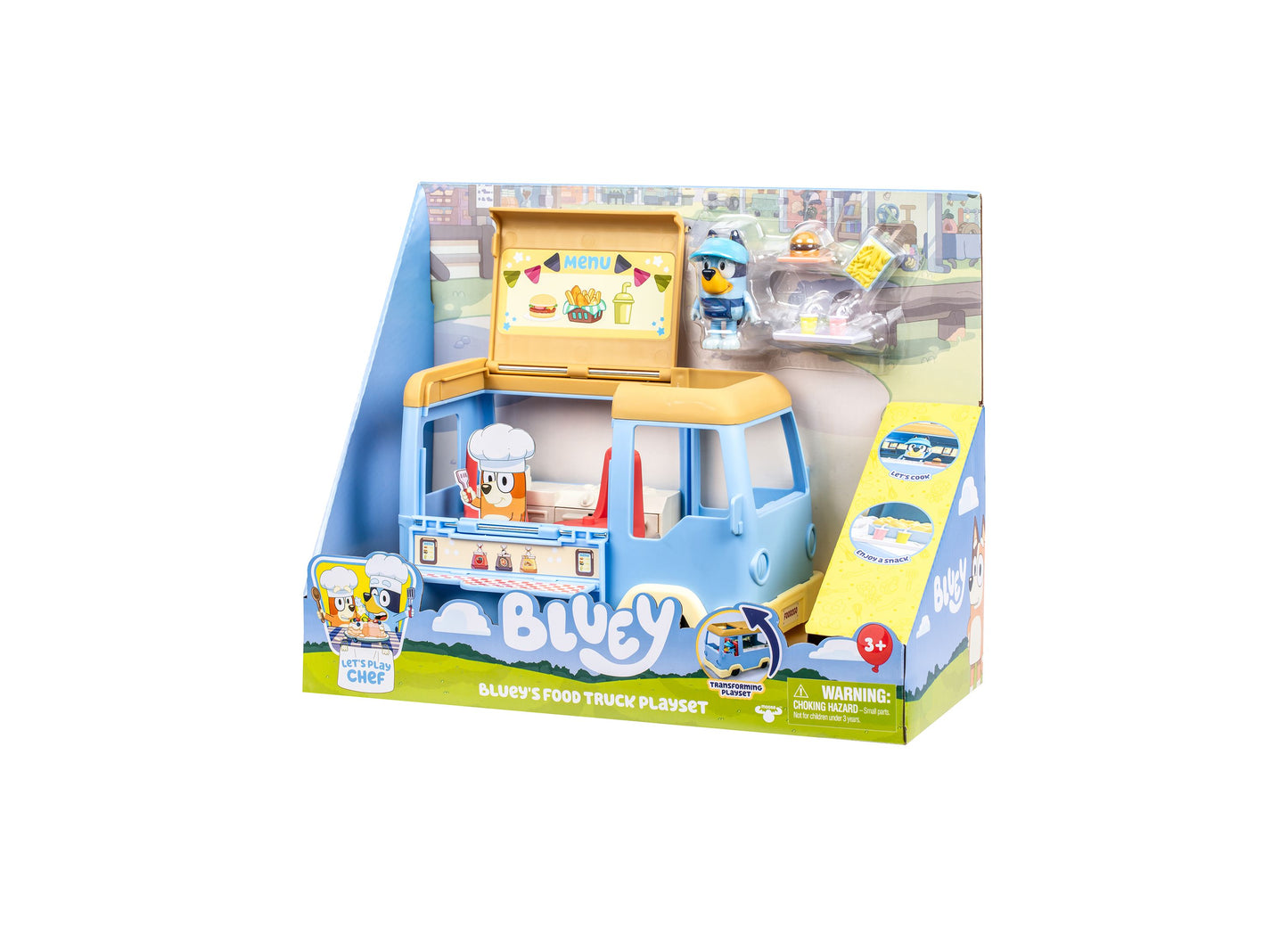 Bluey S13 Let's Play Chef Food Truck Playset