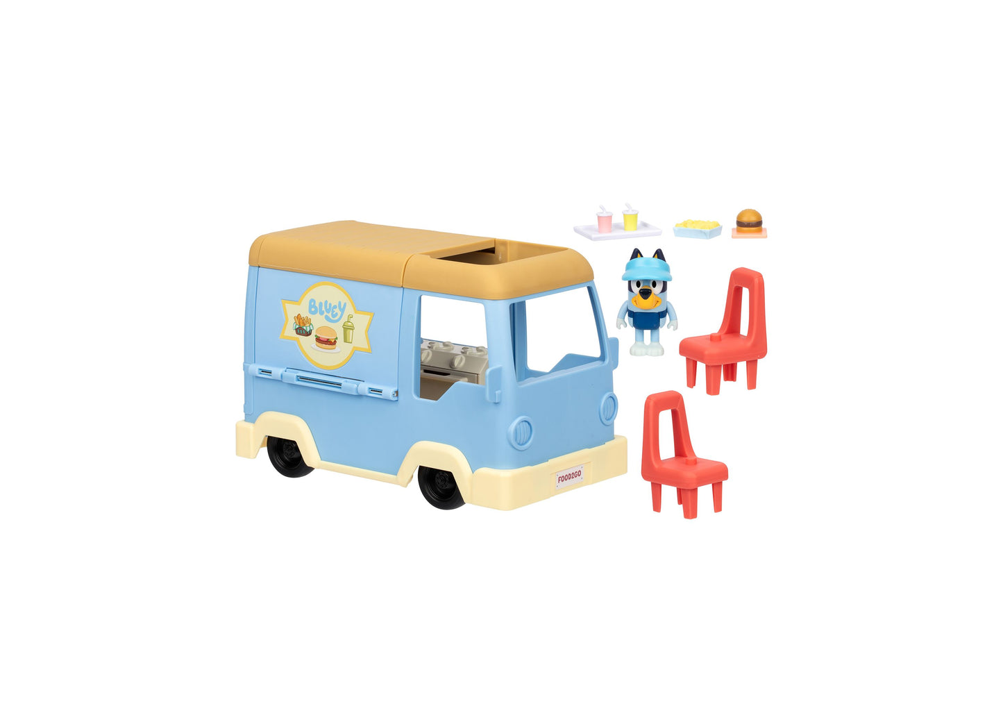 Bluey S13 Let's Play Chef Food Truck Playset