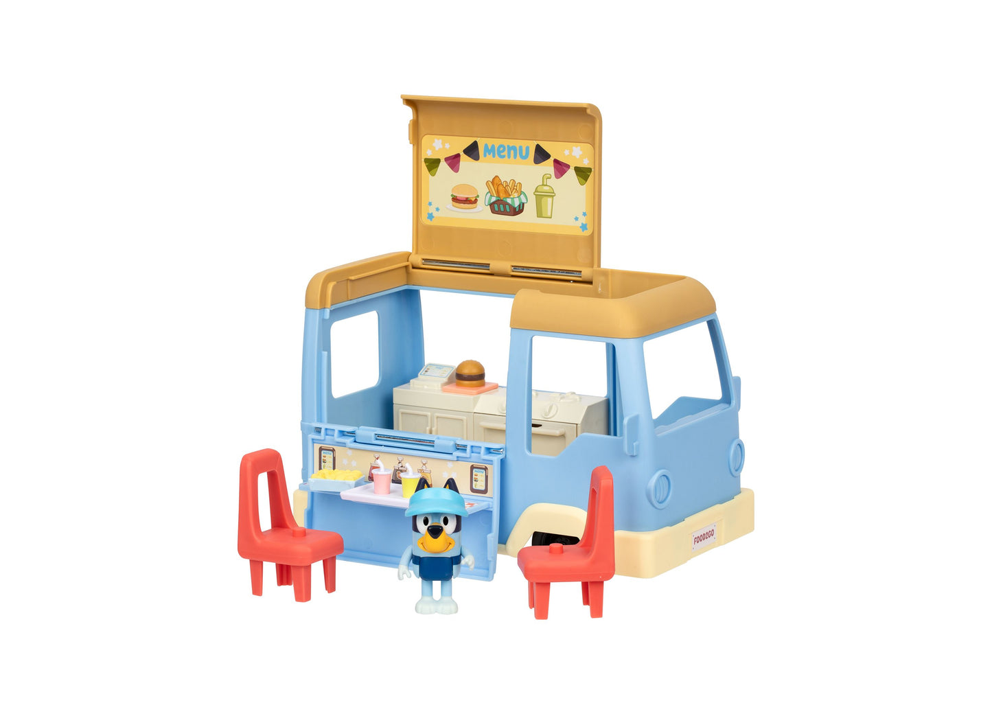 Bluey S13 Let's Play Chef Food Truck Playset