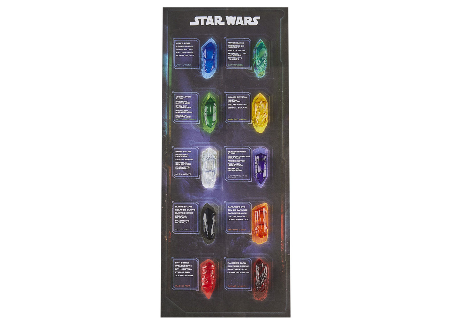 Star Wars Official Power Crystal Lightsaber with Sound Effects