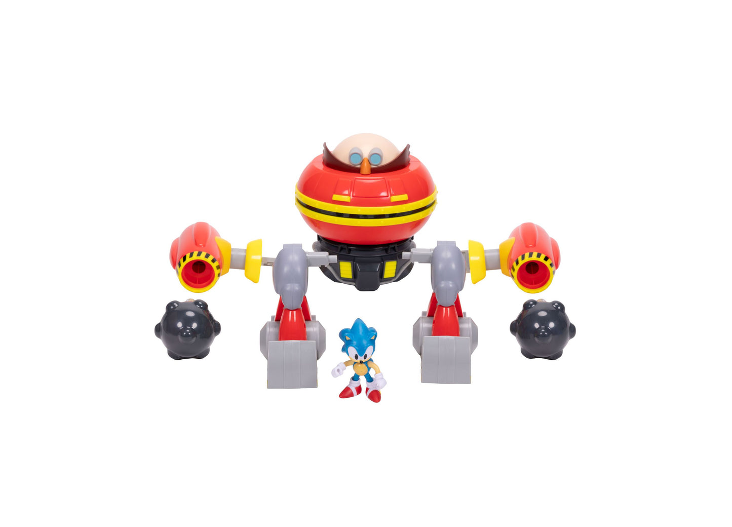 Sonic Hammer Egg Robot with Articulated Sonic Figure Deluxe Playset