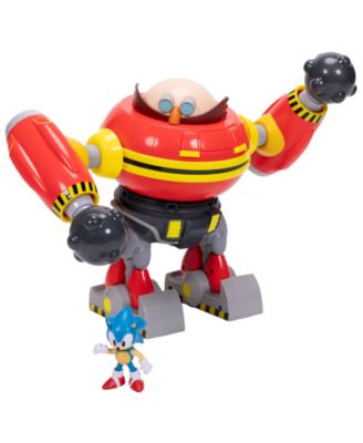 Sonic Hammer Egg Robot with Articulated Sonic Figure Deluxe Playset