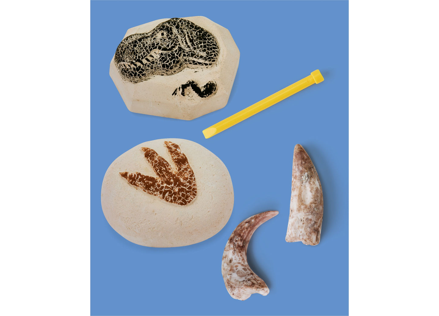 Discovery #MINDBLOWN Dino Fossils Unearthed Excavation Kit 2-Pack