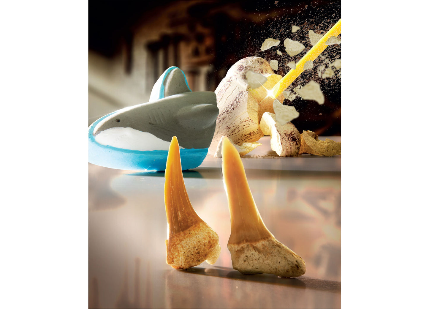 Discovery #MINDBLOWN Shark Teeth Excavation Kit (2-Pack) - Paleontology Adventure Set