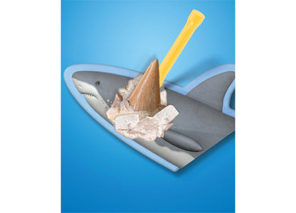 Discovery #MINDBLOWN Shark Teeth Excavation Kit (2-Pack) - Paleontology Adventure Set