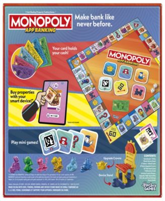 Monopoly App Banking Edition Board Game