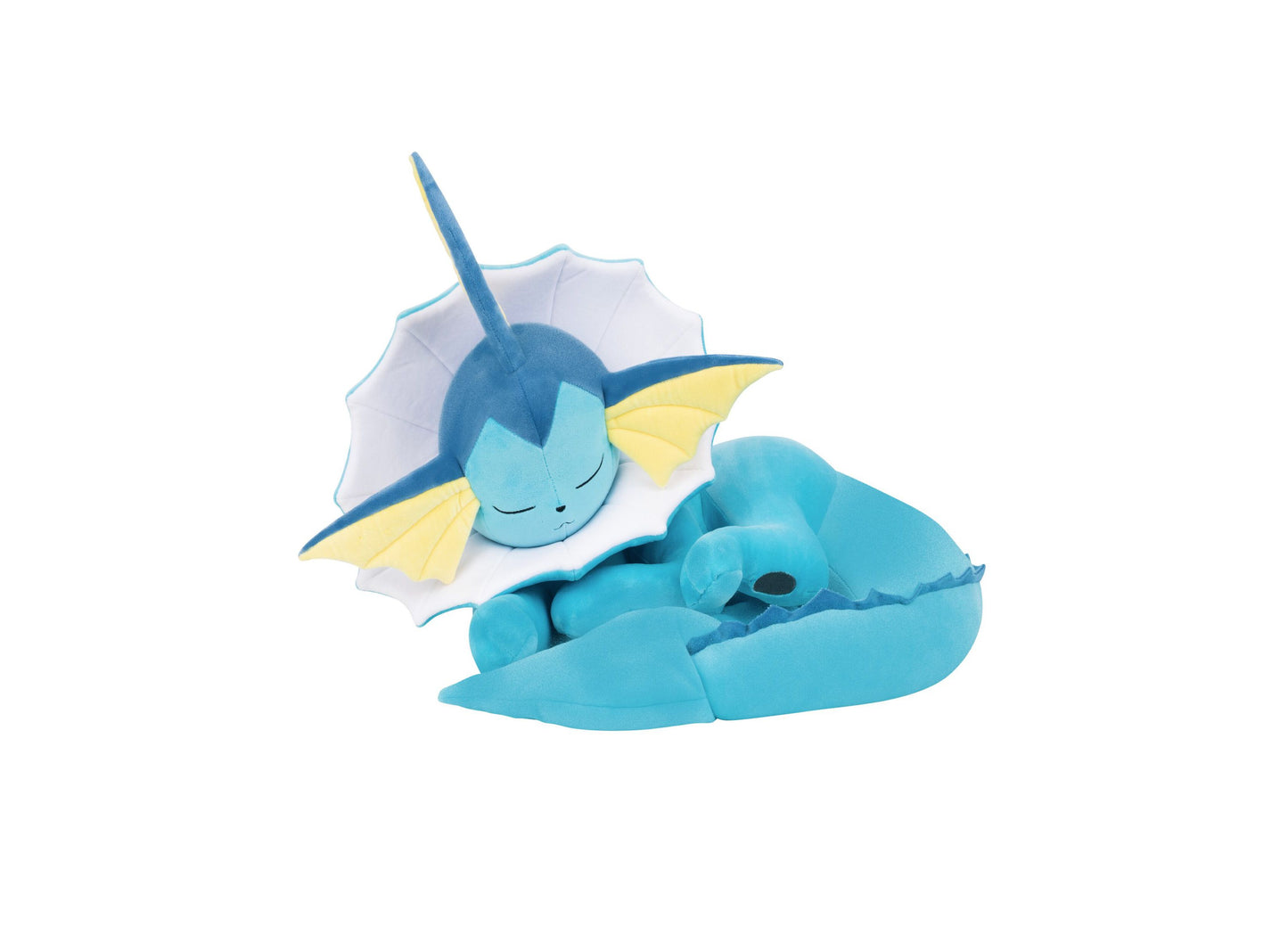 Jazwares Pokémon Sleeping Vaporeon 18-inch Plush Toy