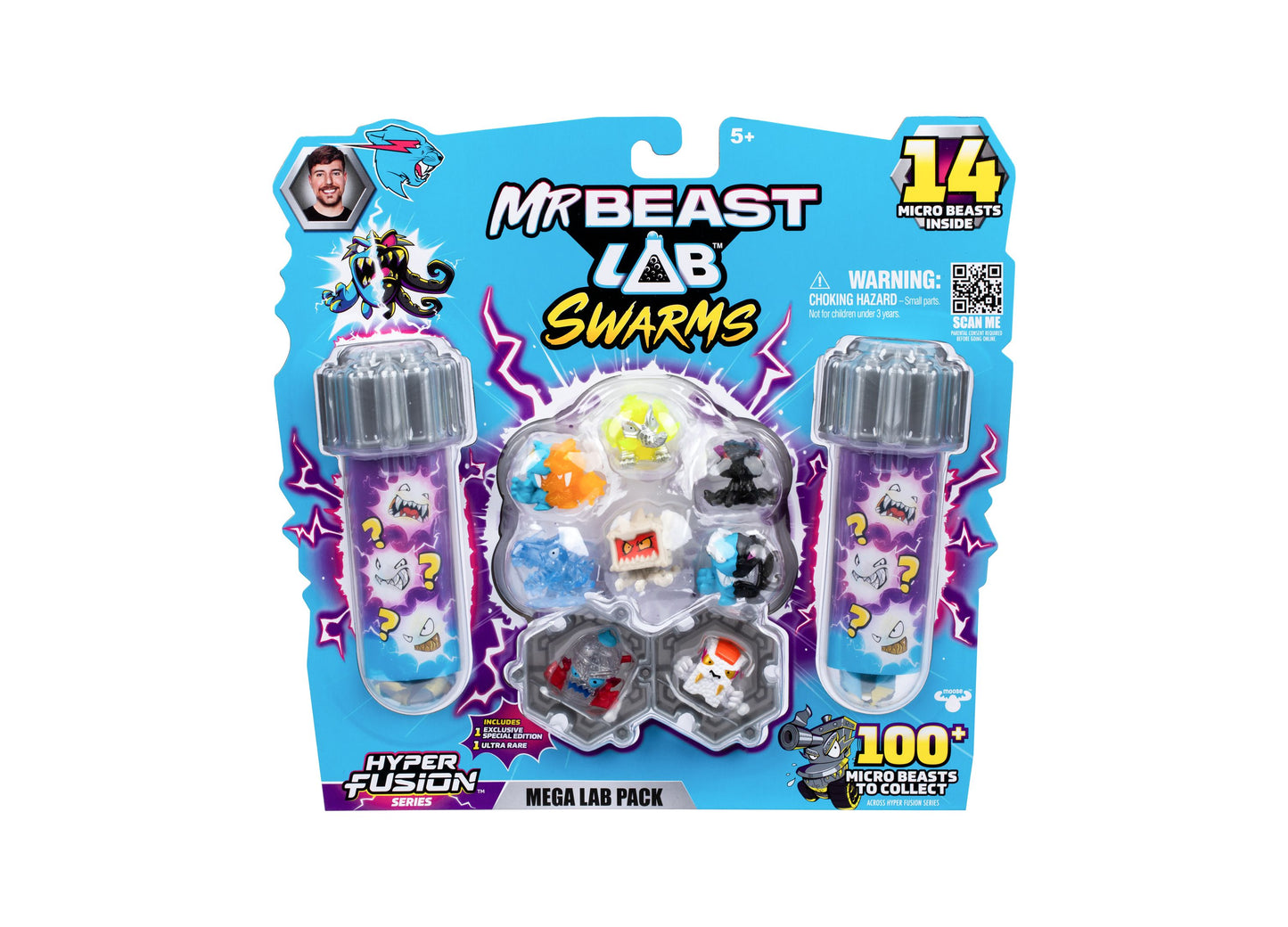 Mr Beast Lab Hyper Fusion Swarms 14-Pack Mega Lab S3 Collectibles