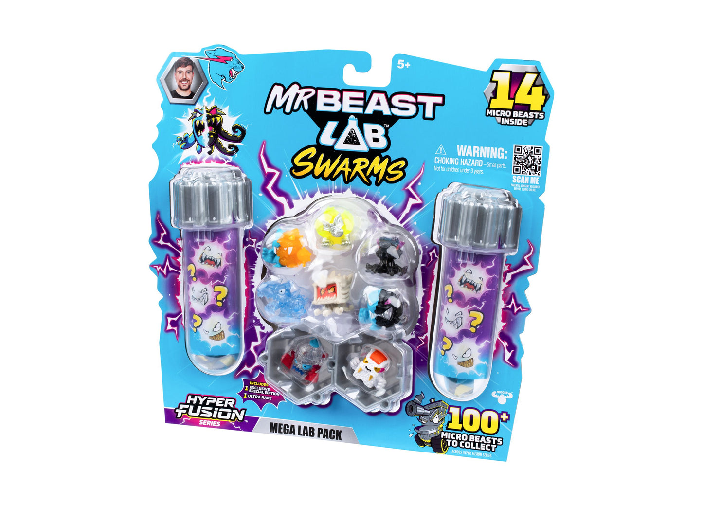 Mr Beast Lab Hyper Fusion Swarms 14-Pack Mega Lab S3 Collectibles