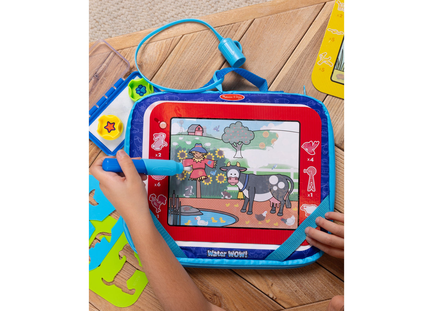 Melissa & Doug Water Wow! Multi-Activity Reusable Drawing Set with Case
