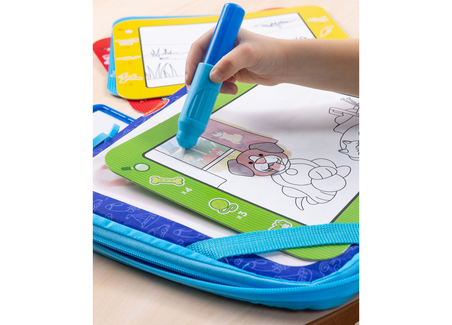 Melissa & Doug Water Wow! Multi-Activity Reusable Drawing Set with Case