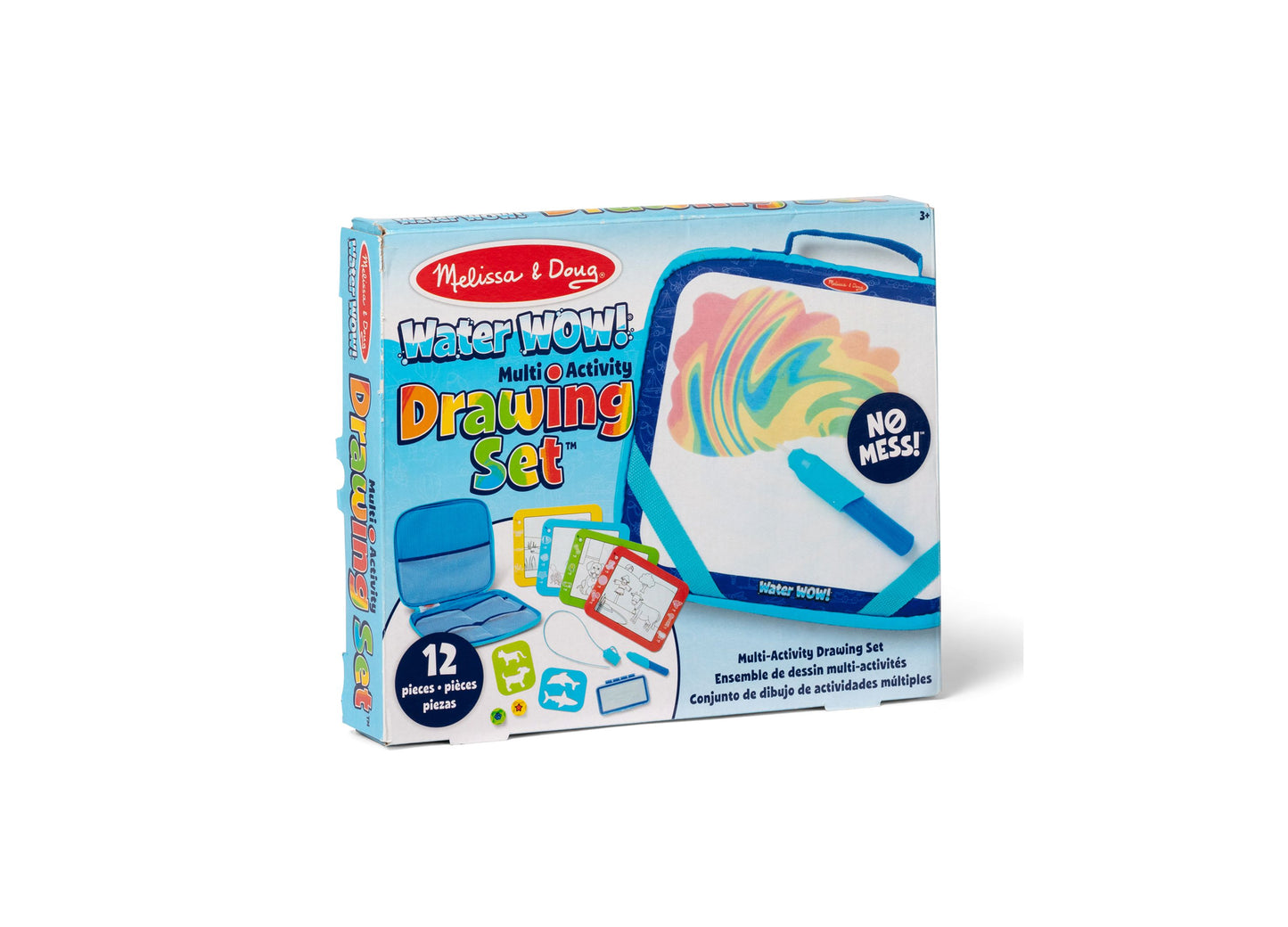 Melissa & Doug Water Wow! Multi-Activity Reusable Drawing Set with Case