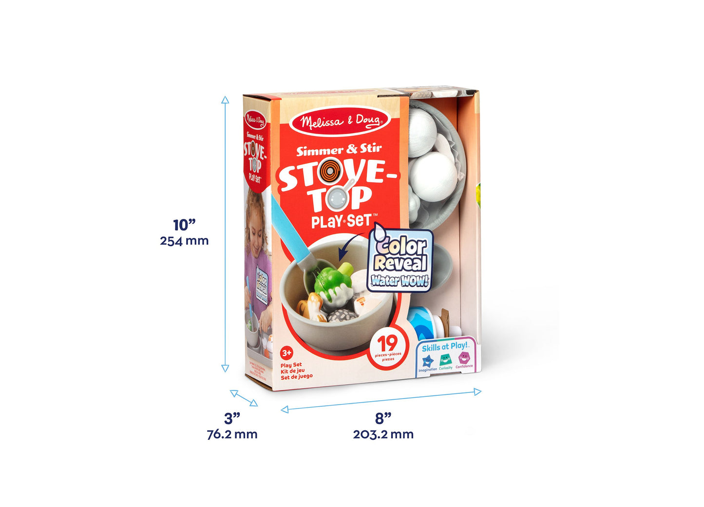 Melissa & Doug Water Wow Simmer & Serve Play Set
