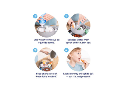 Melissa & Doug Water Wow Simmer & Serve Play Set