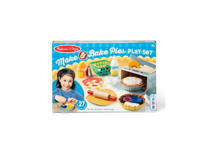 Melissa & Doug Doughlicious Cook, Bake & Serve Pretend Play Set