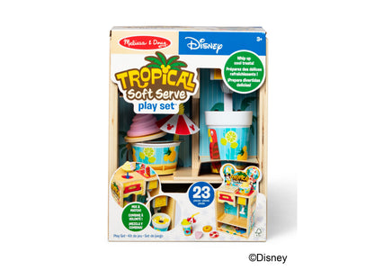 Melissa & Doug Mickey Tropical Soft Serve Playset - Wooden Toy
