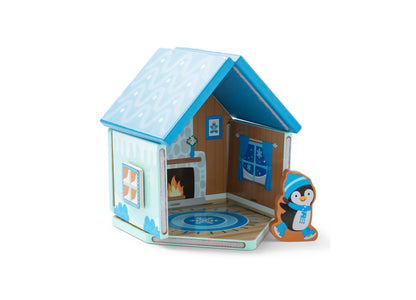 Melissa & Doug Gingerbread House Wooden Play Set - 44 Pieces