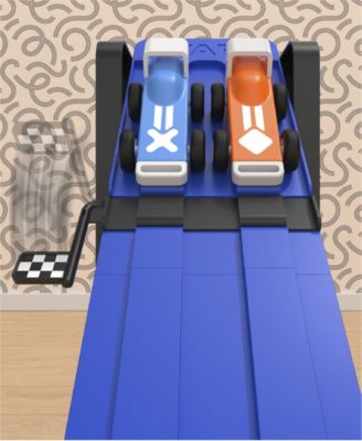 Geoffrey's Toy Box 20-Piece Downhill Derby Racetrack Set